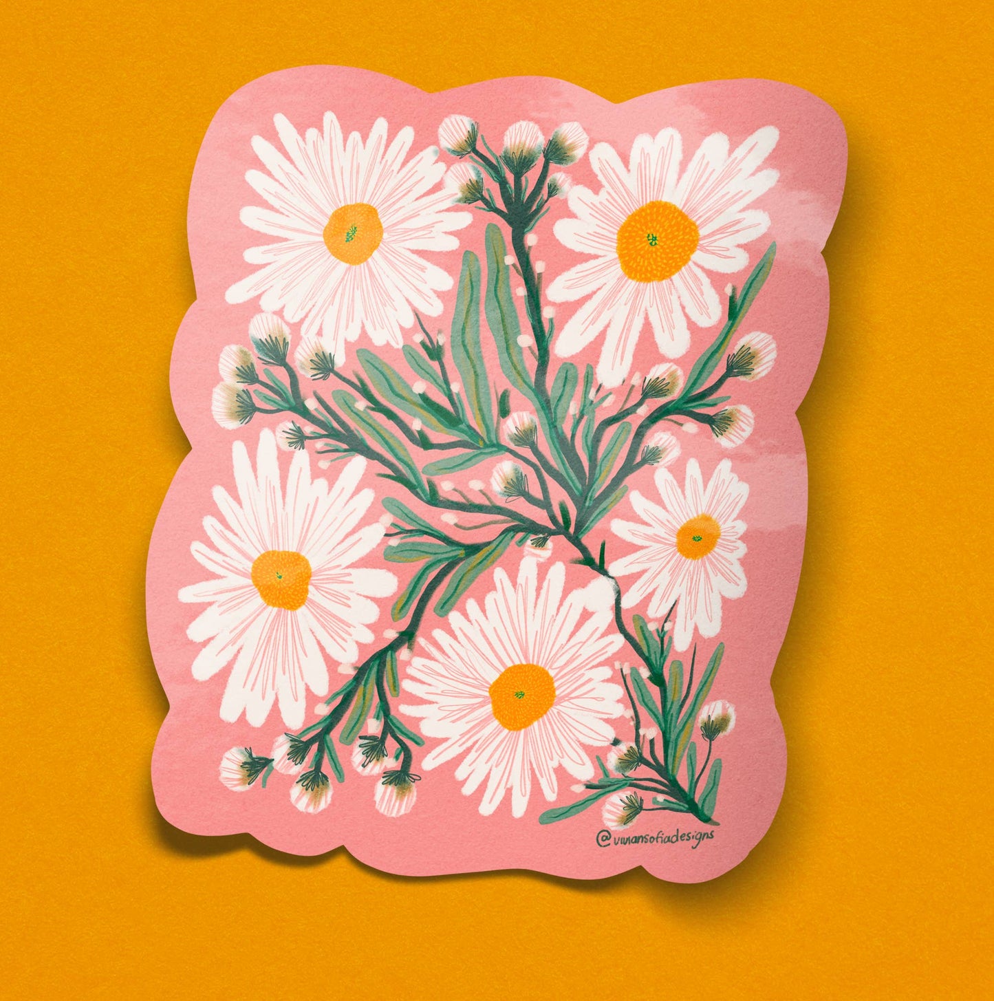 Vivian Sophia Designs | Daisies Sticker