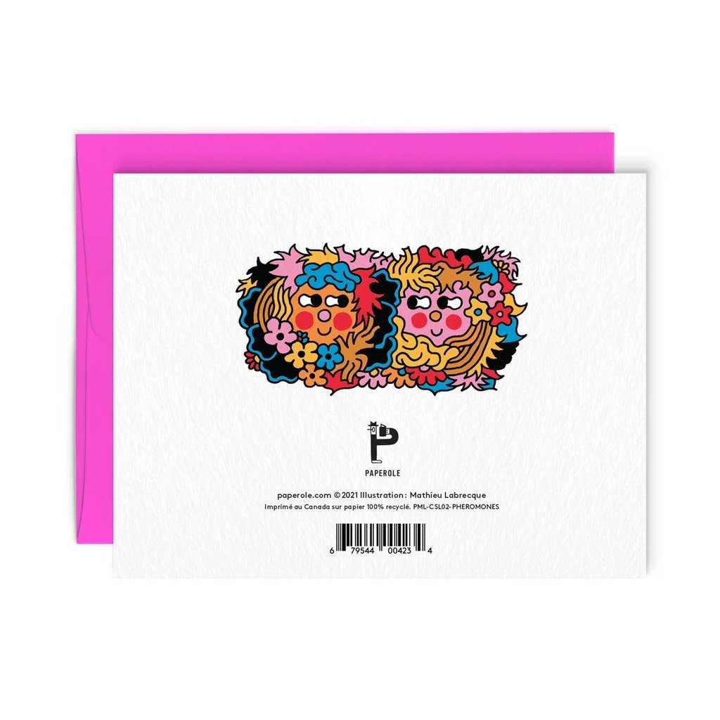 Paperole | PHEROMONES Greeting Card