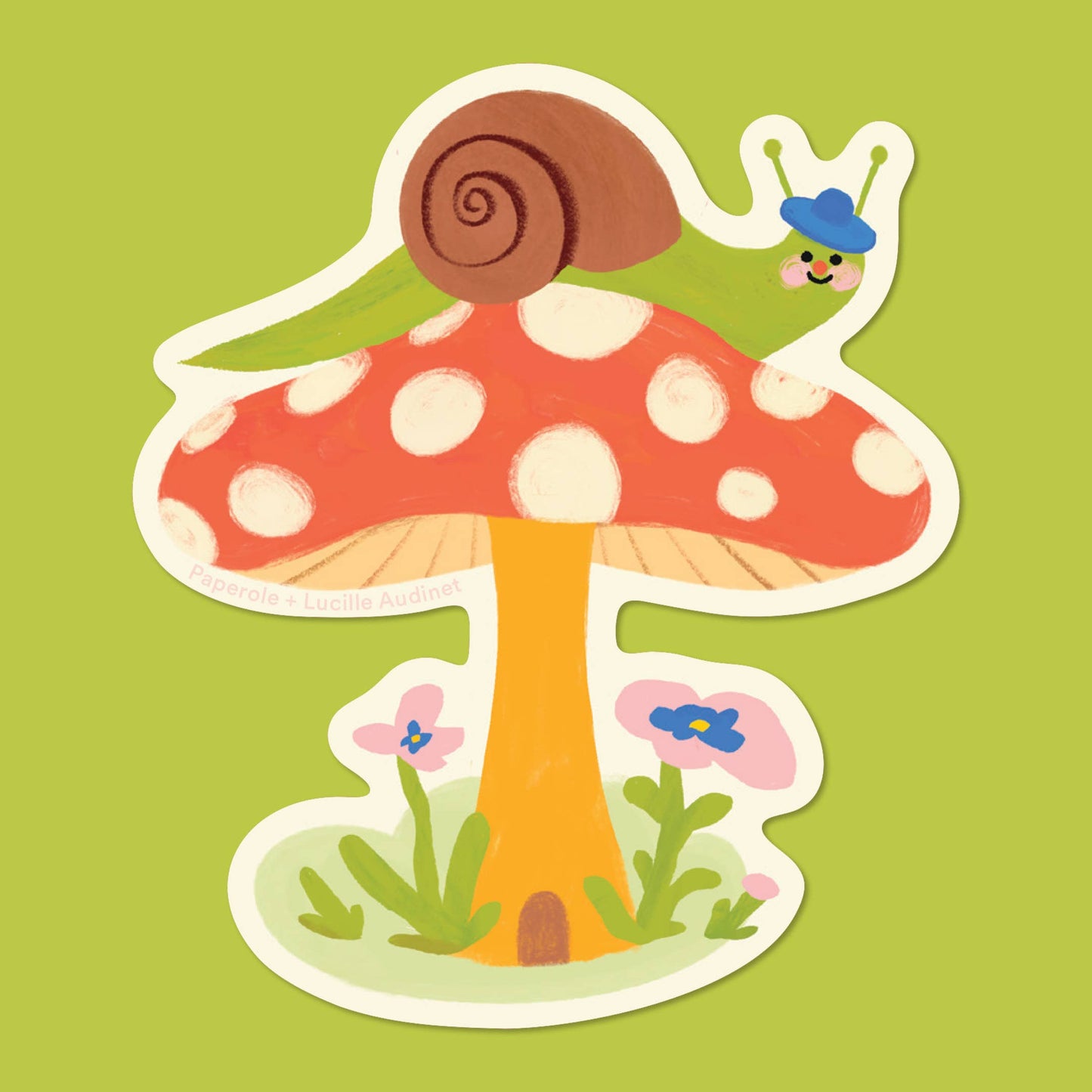 Paperole | SNAIL Bumper Sticker