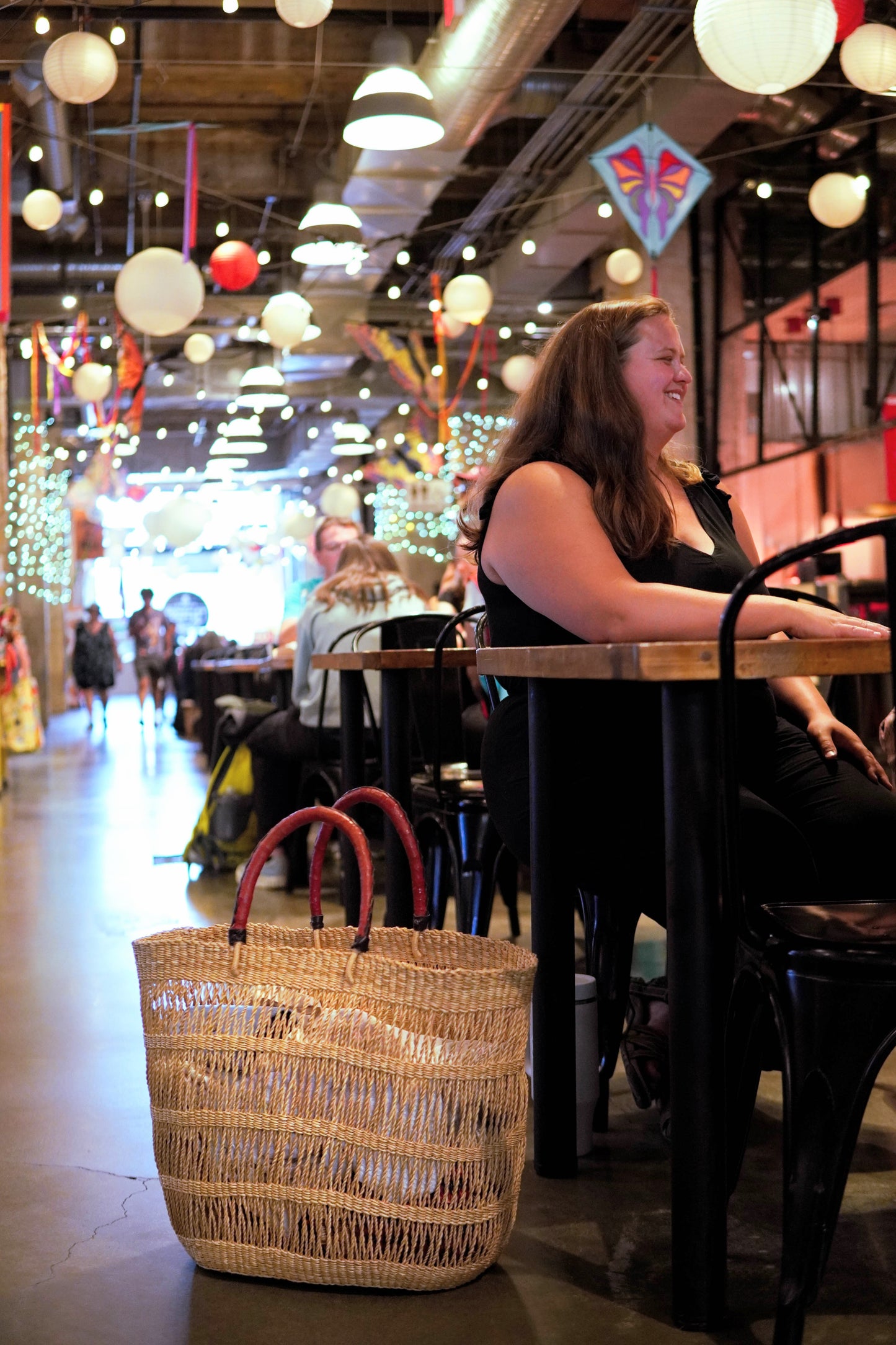 Large Bolga Shopper
