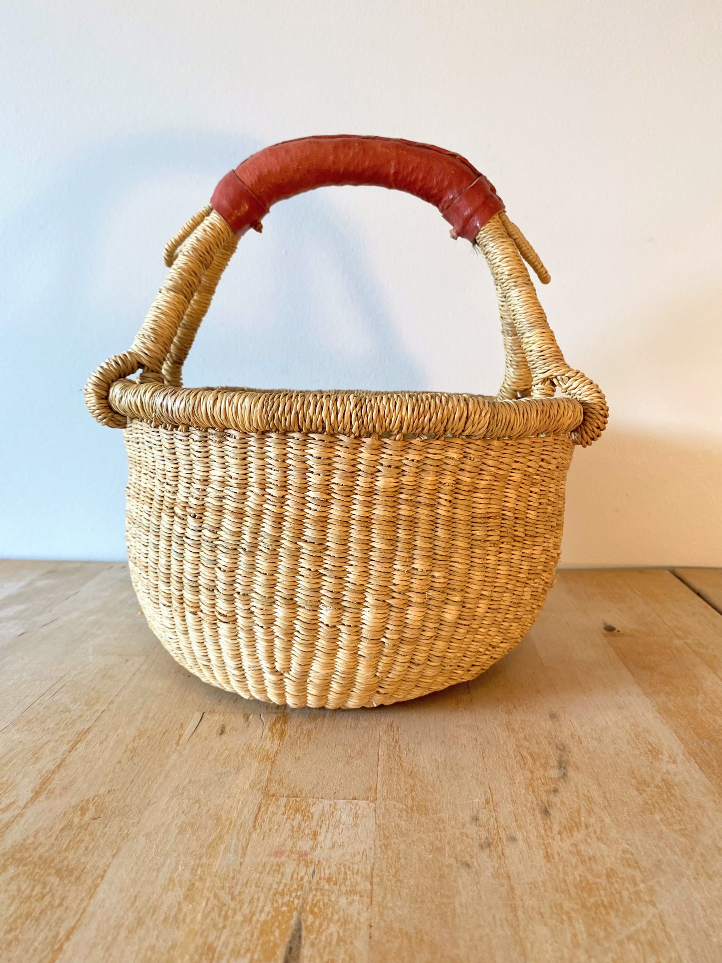 Extra Small Bolga Round Basket