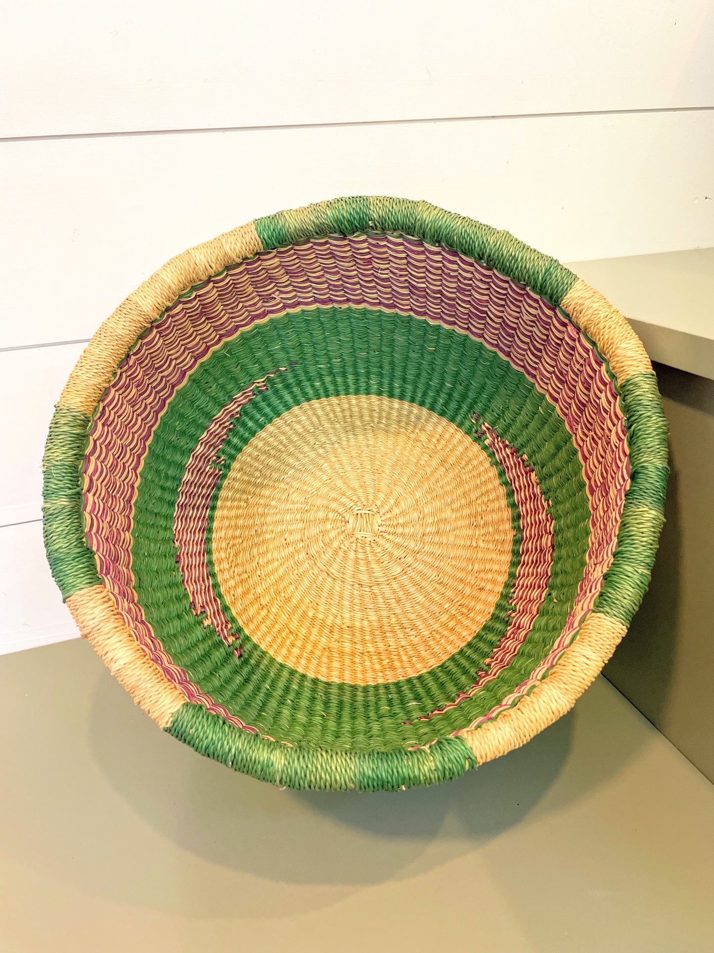 LESS THAN PERFECT SALE: Bolga Bowl Basket