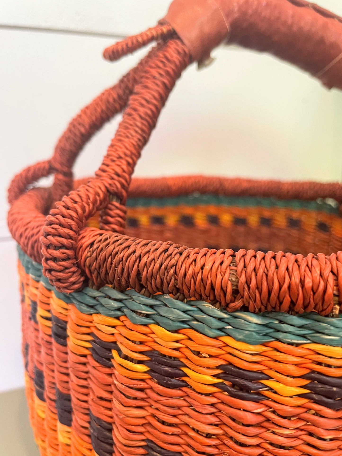 Extra Small Bolga Round Basket | Easter Basket