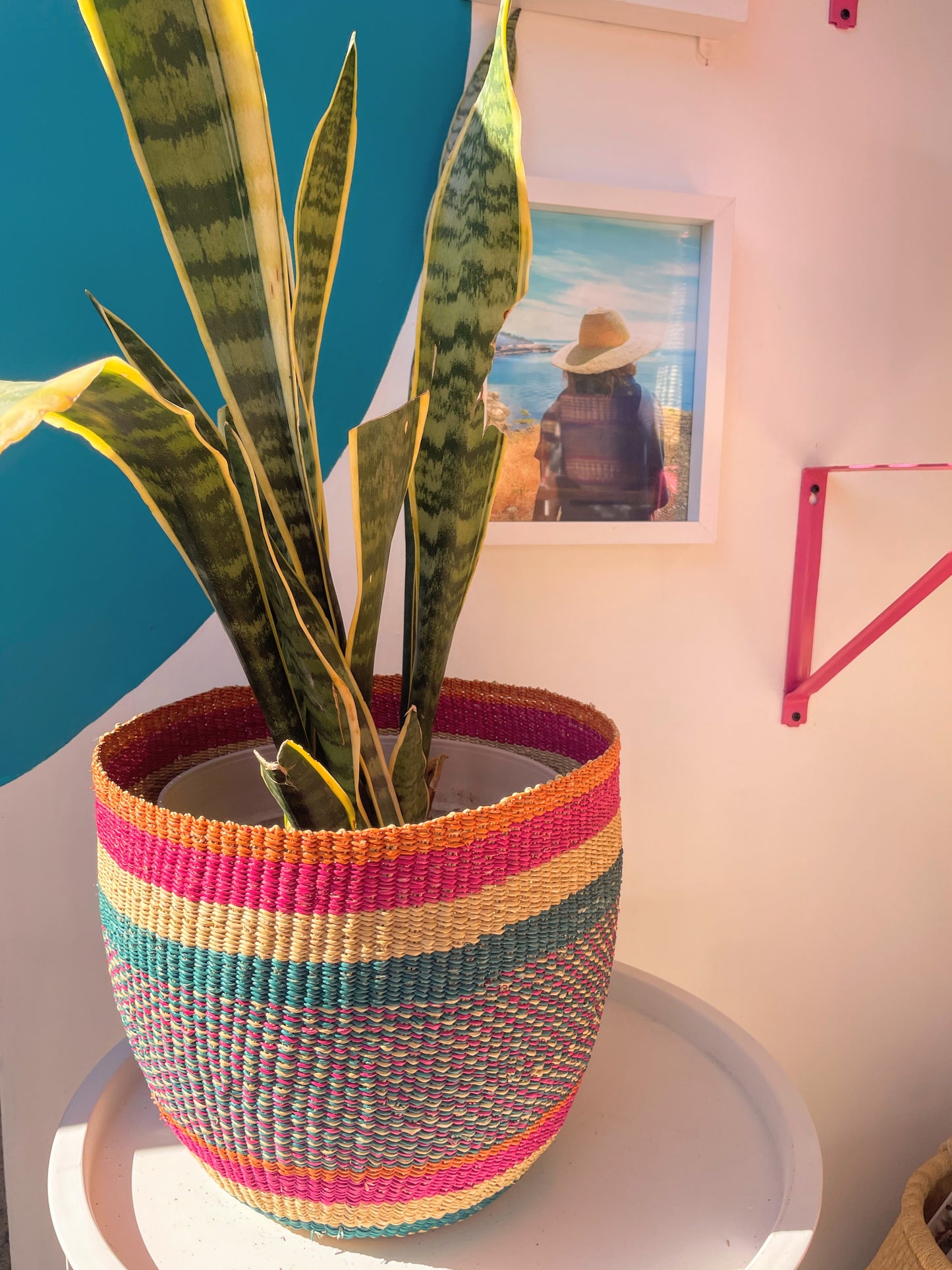 Planter Bolga Basket | Storage Bolga Basket