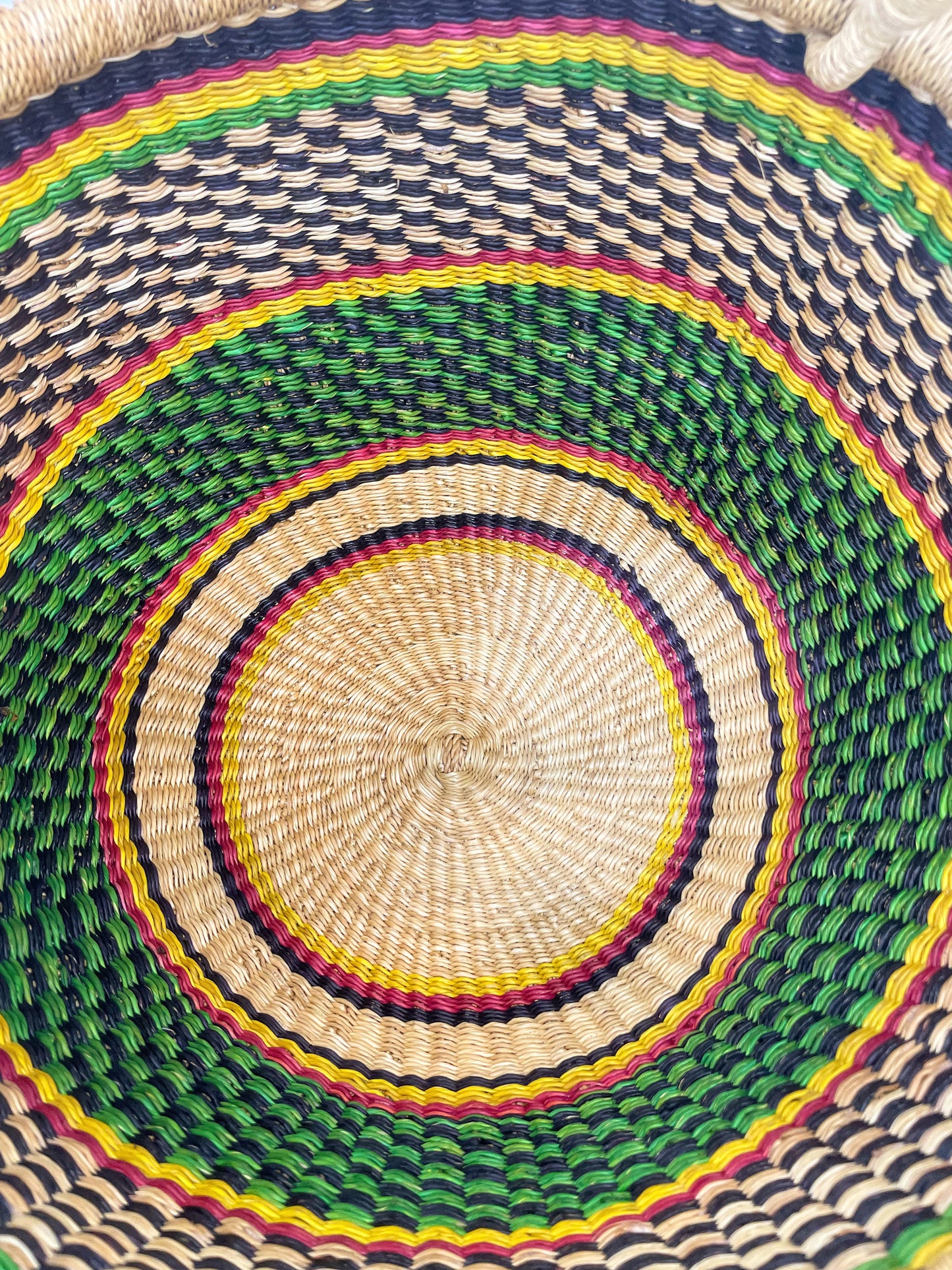 Medium Bolga Round Basket