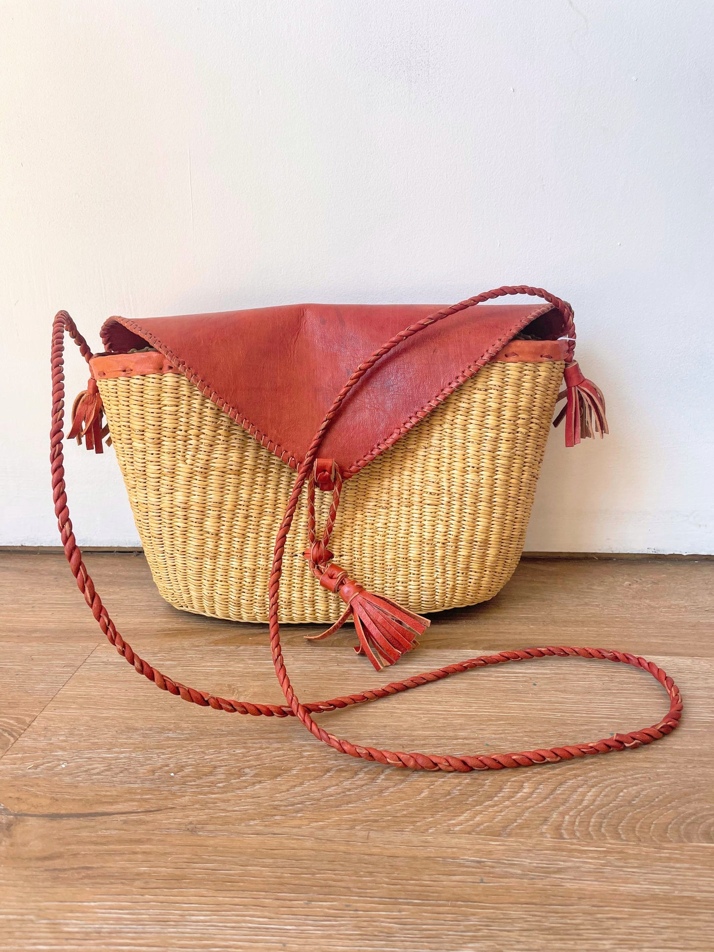 LESS THAN PERFECT: Bolga Triangle Purse