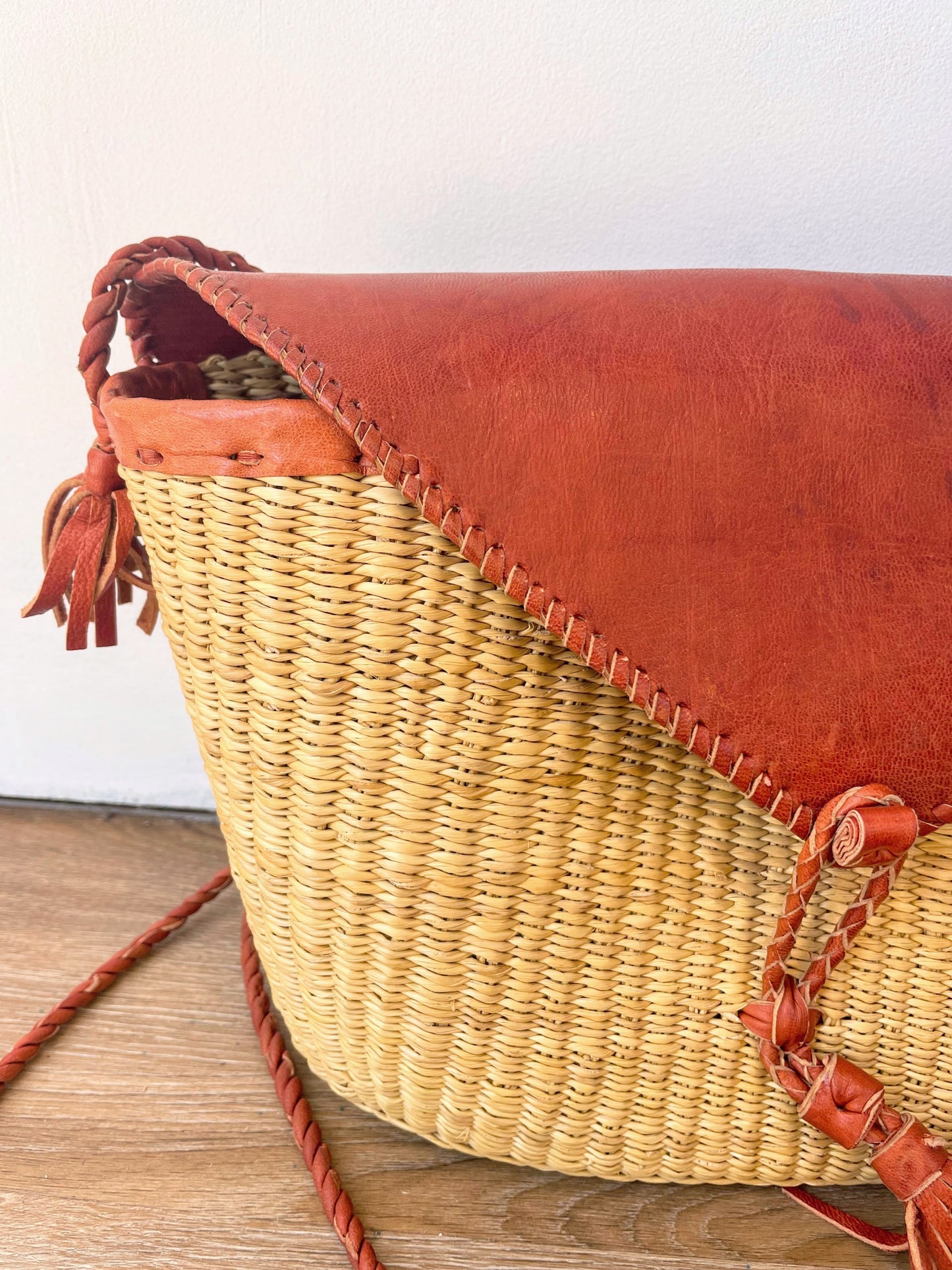 LESS THAN PERFECT: Bolga Triangle Purse