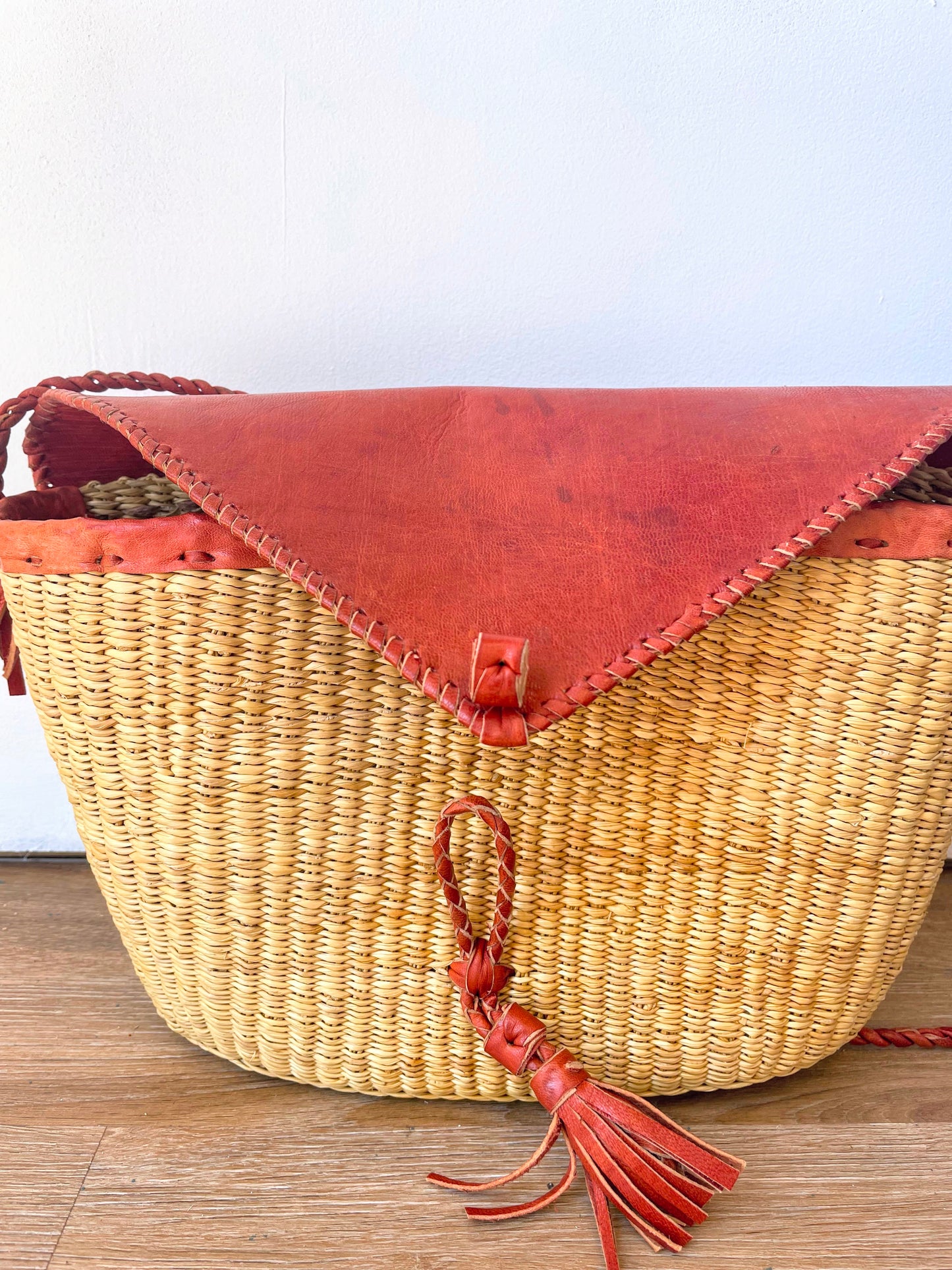 LESS THAN PERFECT: Bolga Triangle Purse