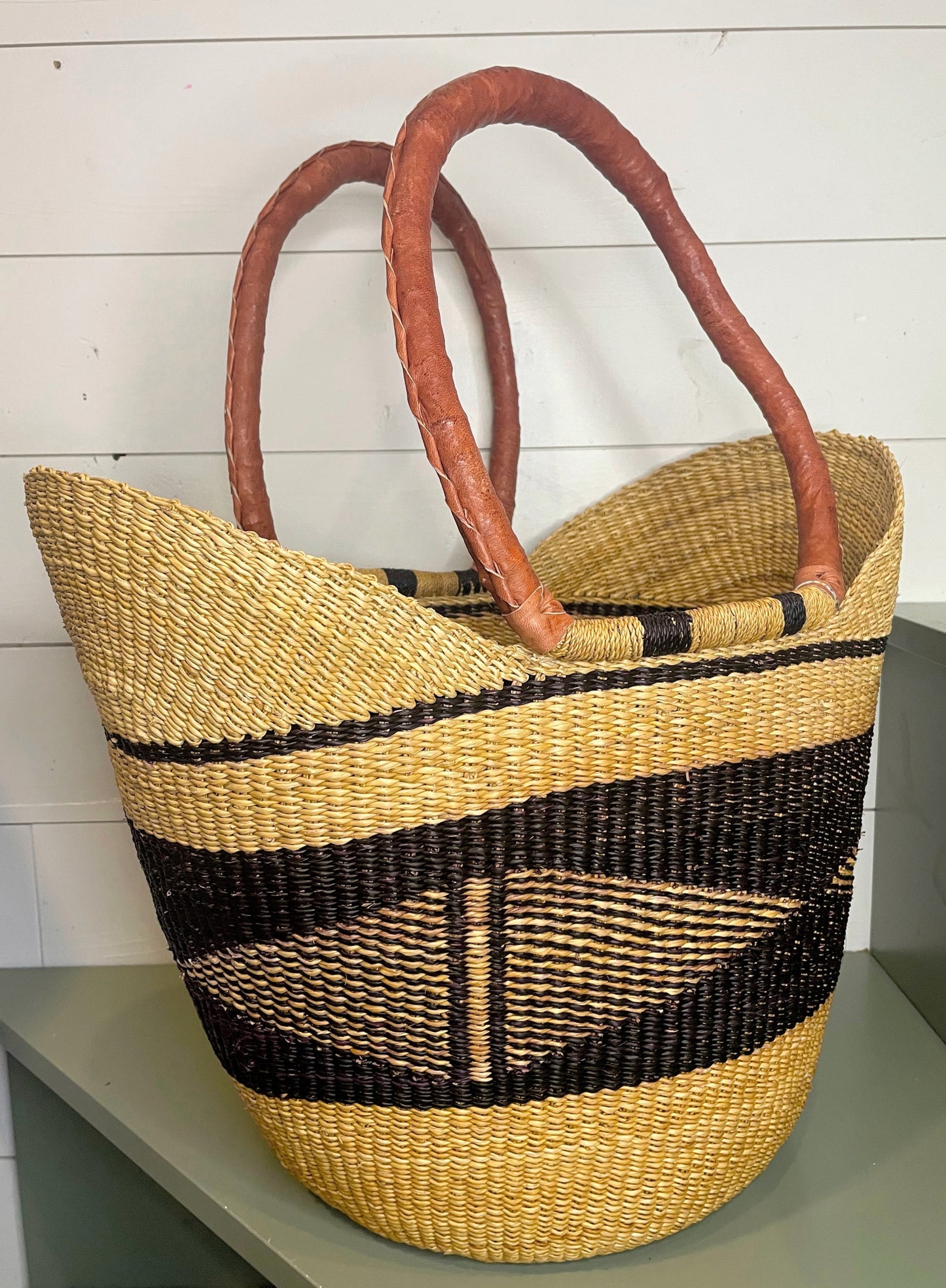 Large Bolga U Basket
