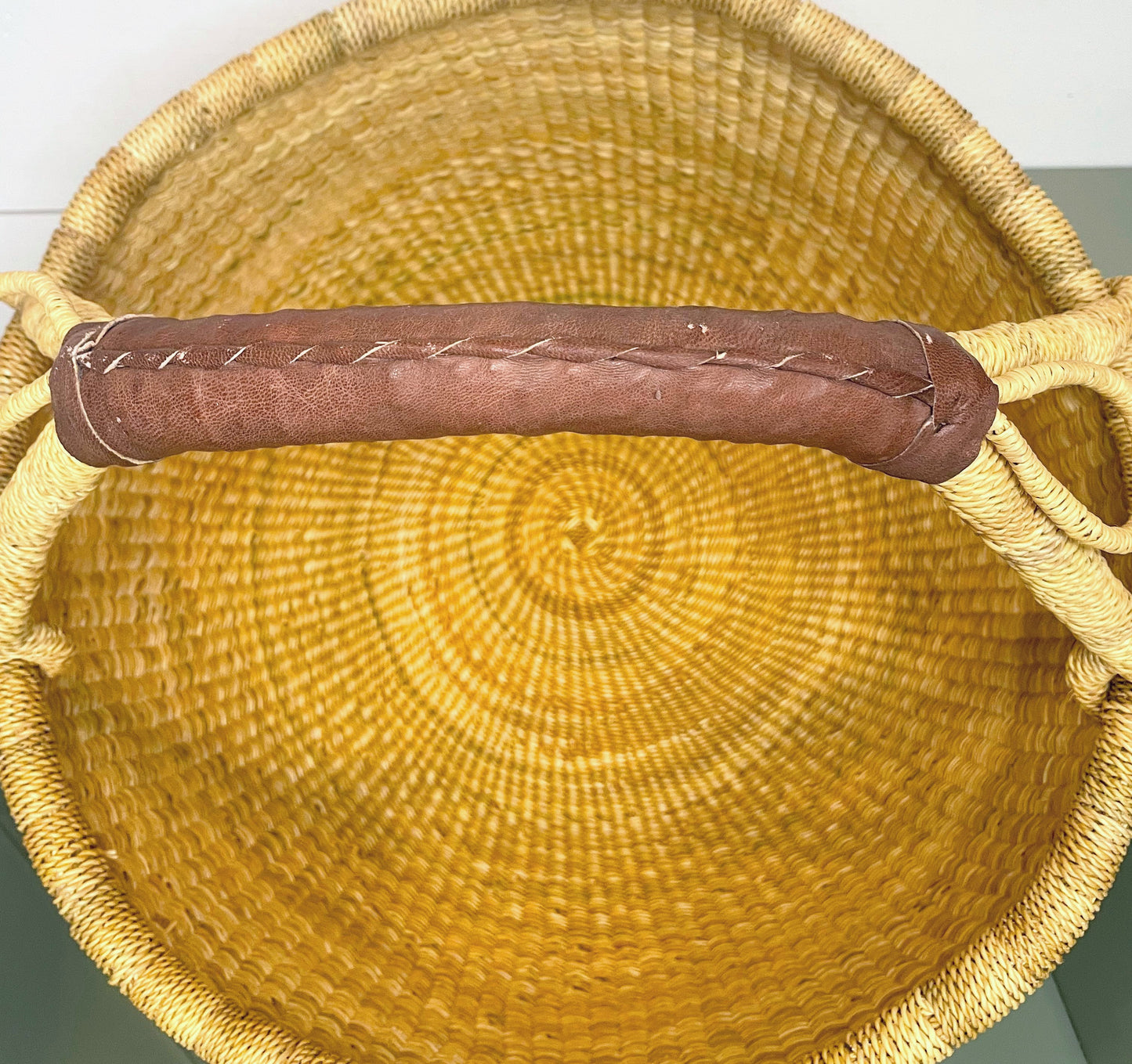 Extra Large Bolga Round Basket