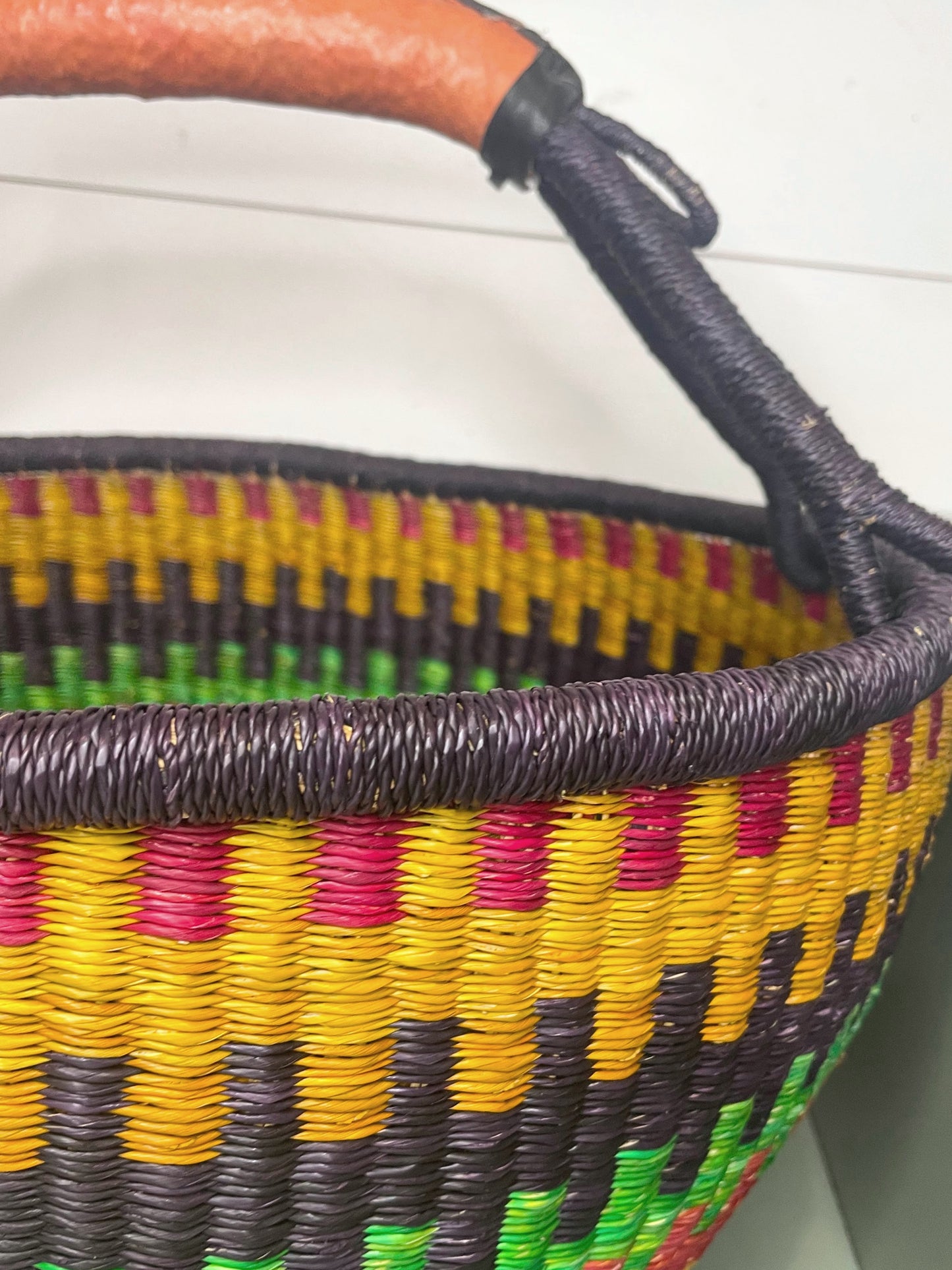 Extra Large Bolga Round Basket