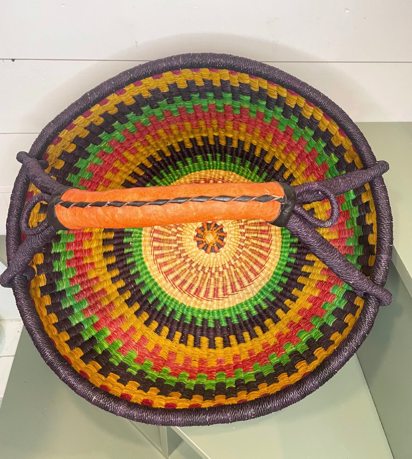 Extra Large Bolga Round Basket