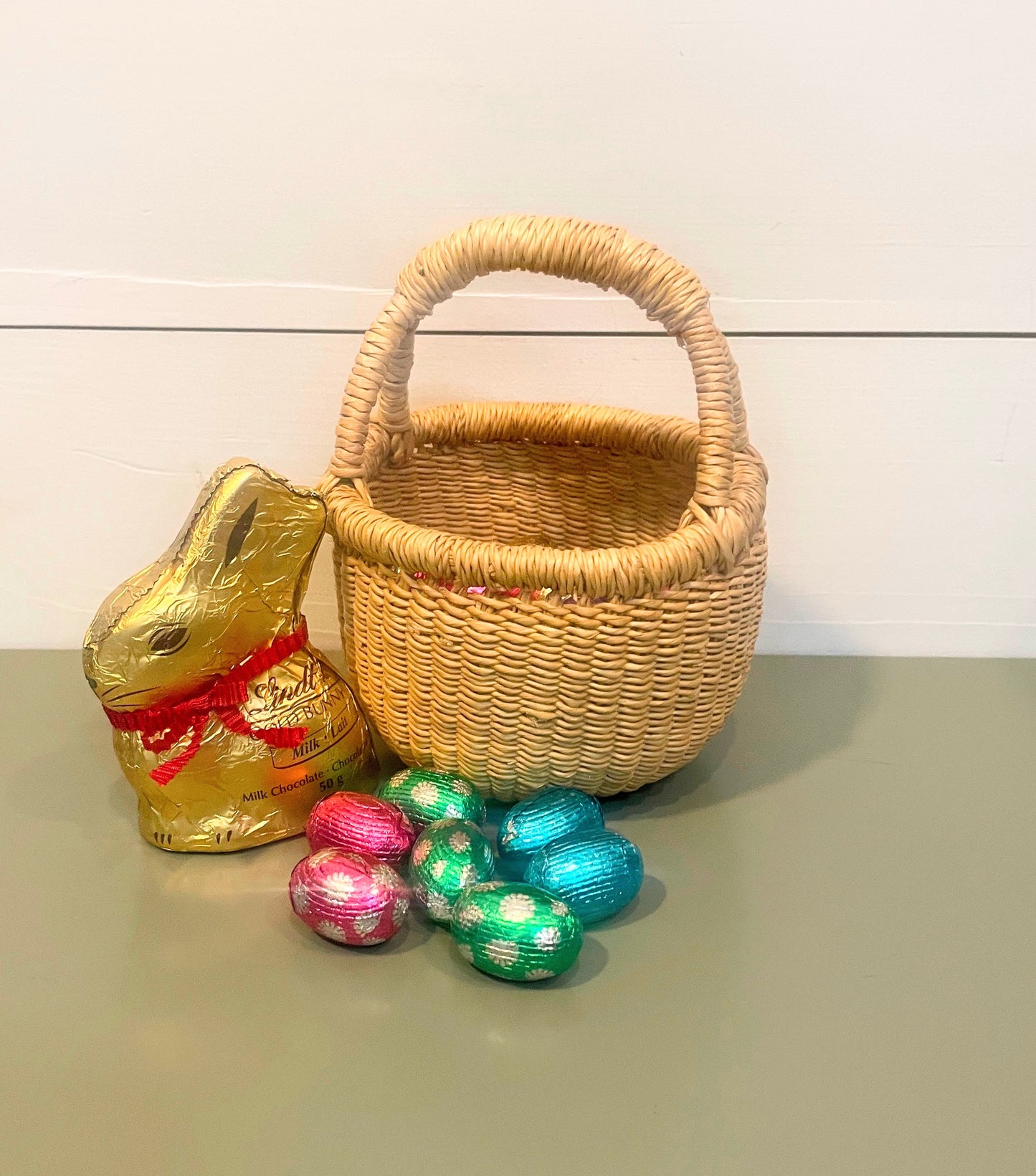 Mini Mini Round Bolga Basket