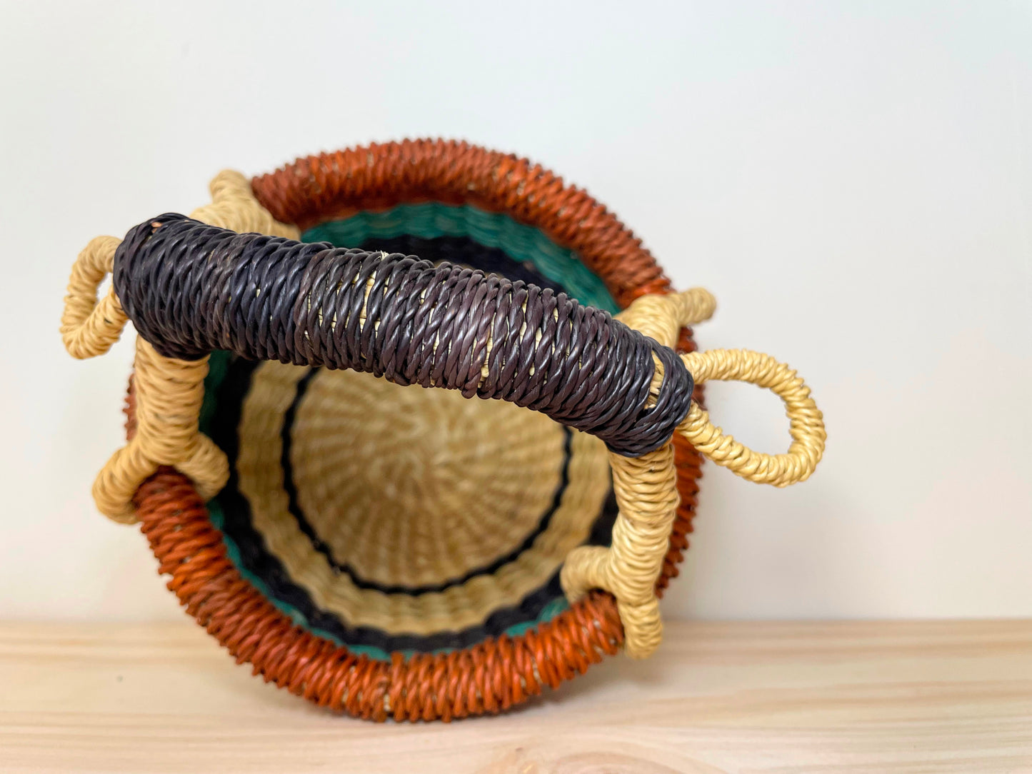 Mini Bolga Round Basket