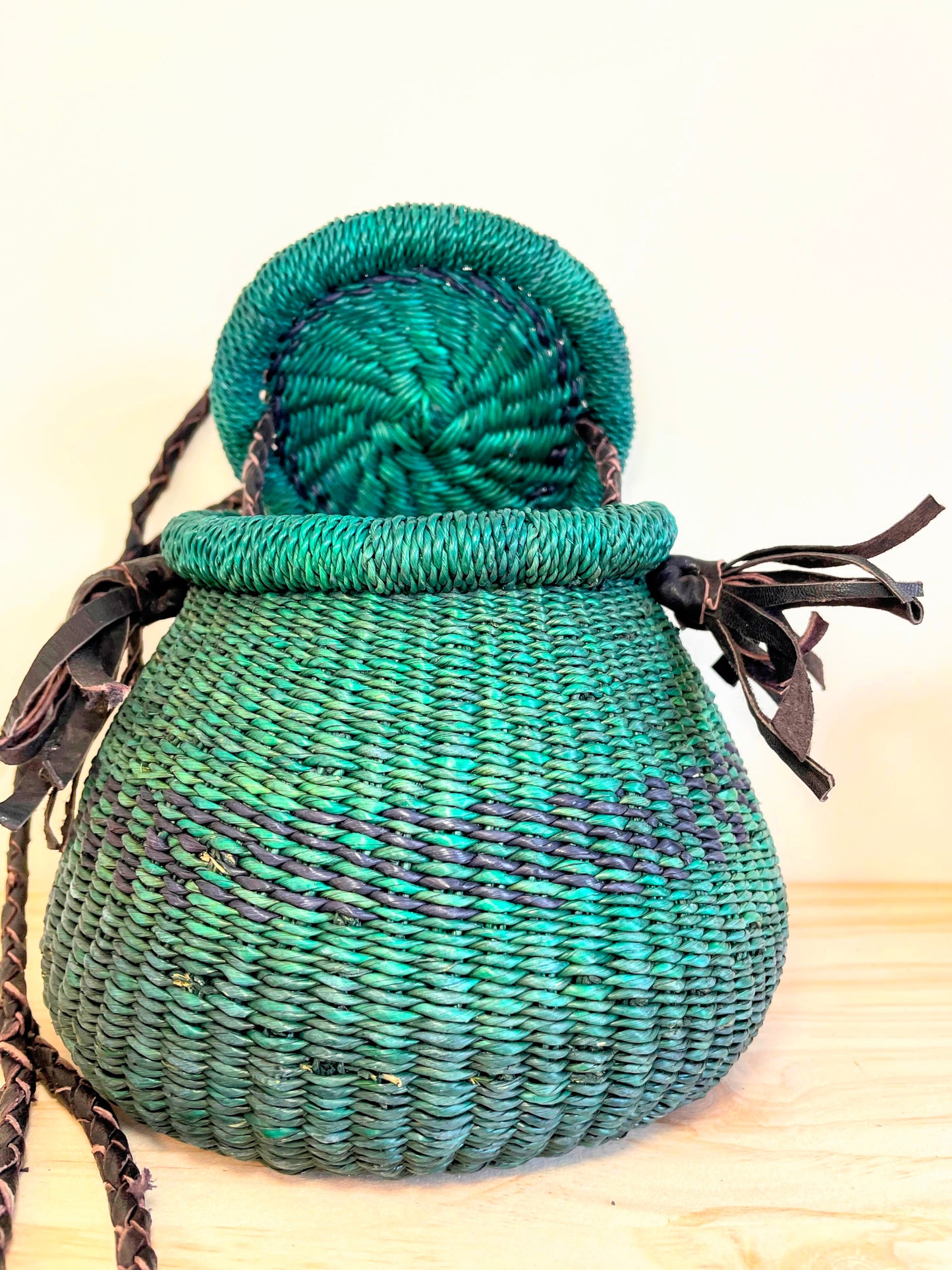 Bolga Mini Pot Purse