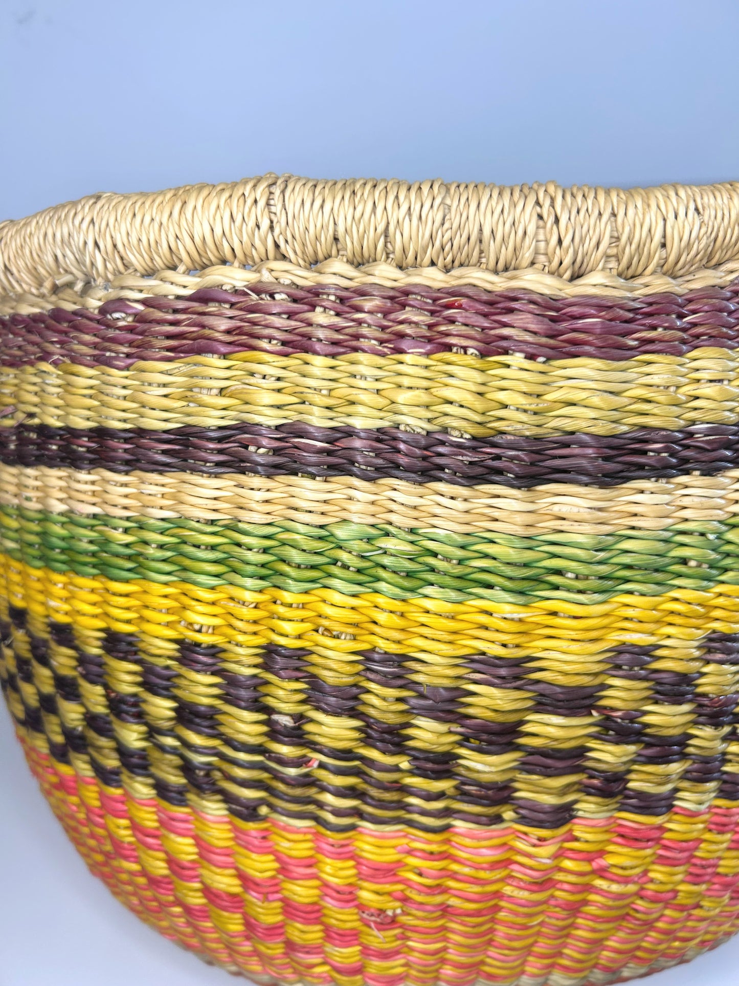 LESS THAN PERFECT SALE: Bolga Bowl Basket