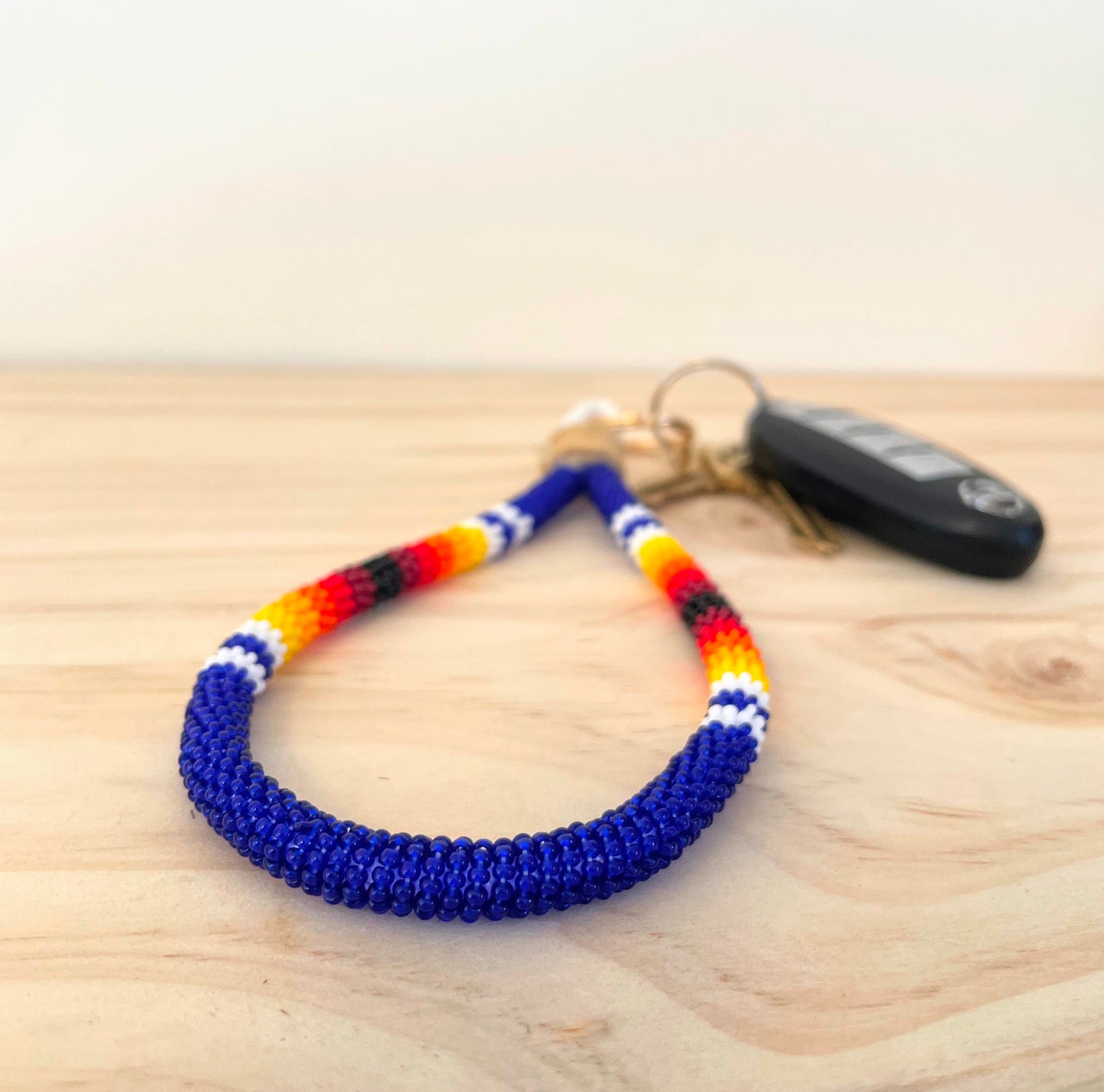 Shelby Crowchild | Beaded Keychain