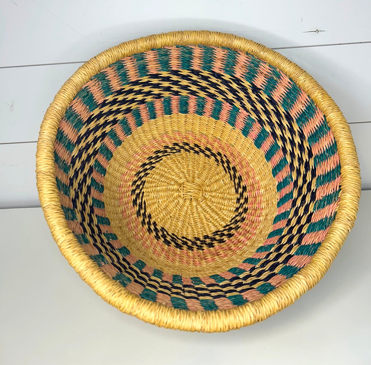 LESS THAN PERFECT: Bolga Bowl Basket