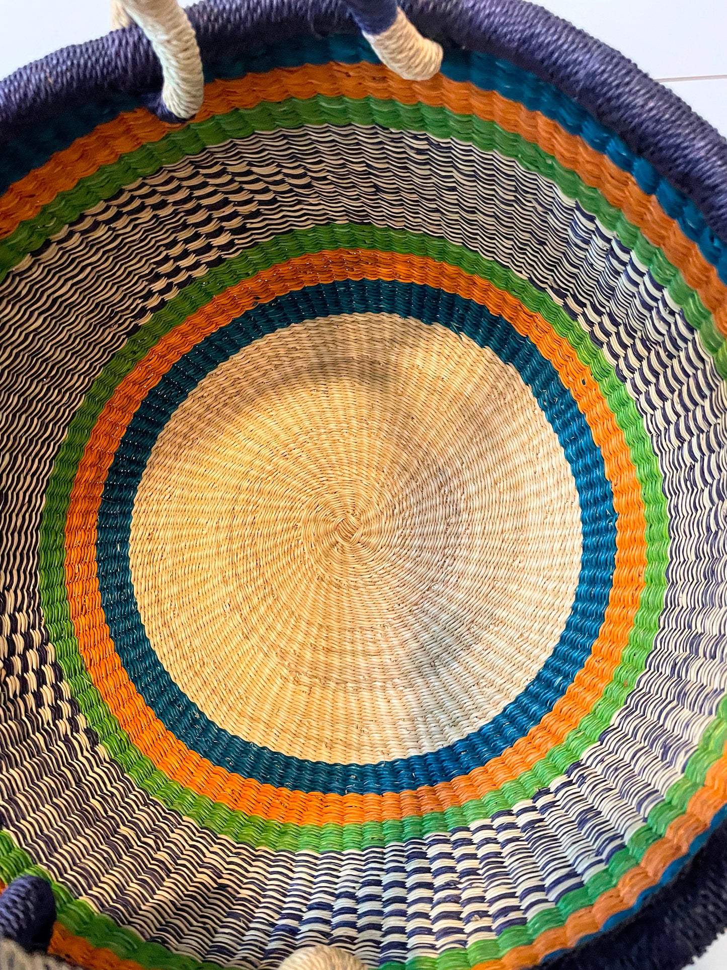 Extra Large Bolga Round Basket