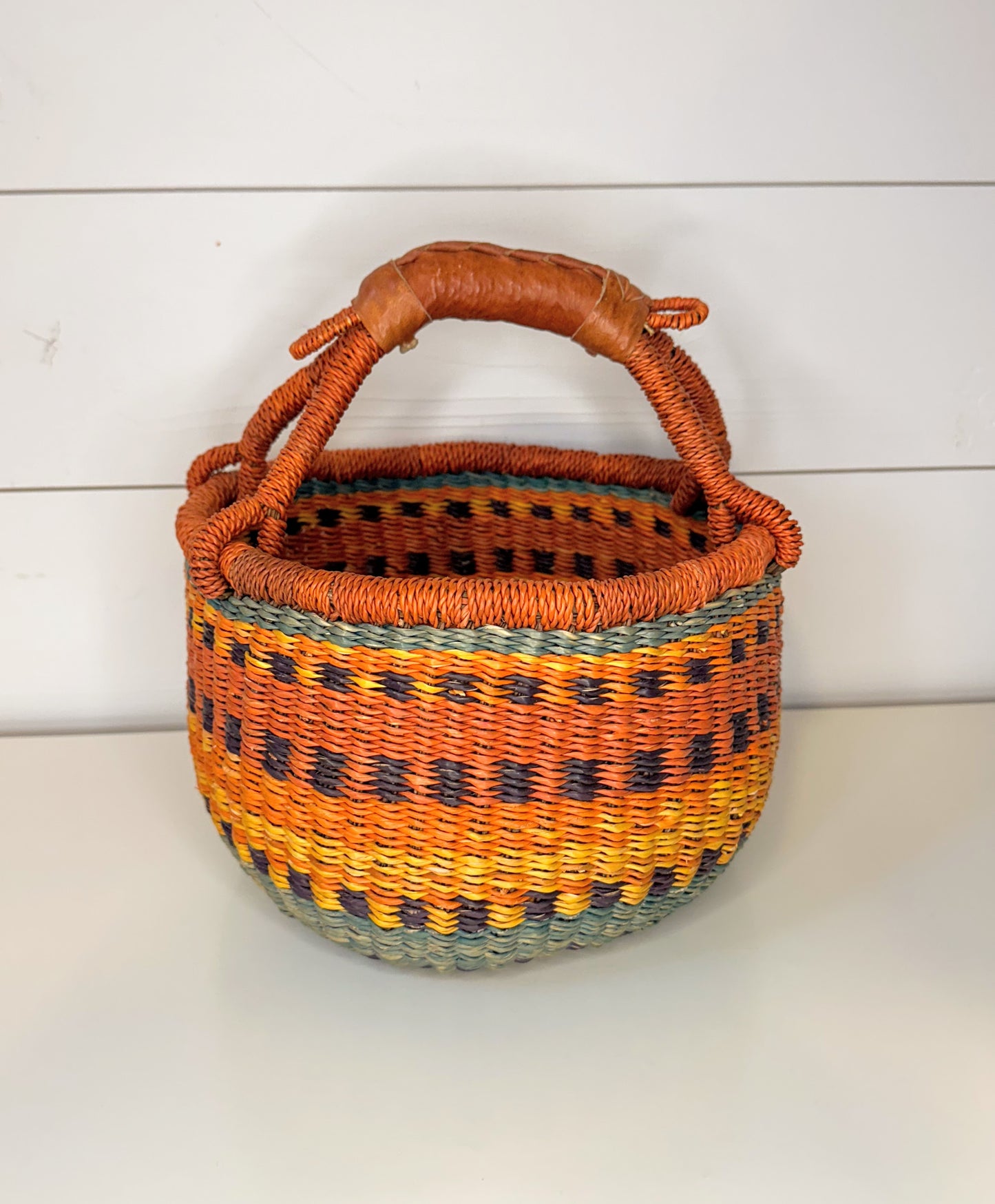 Extra Small Bolga Round Basket | Easter Basket