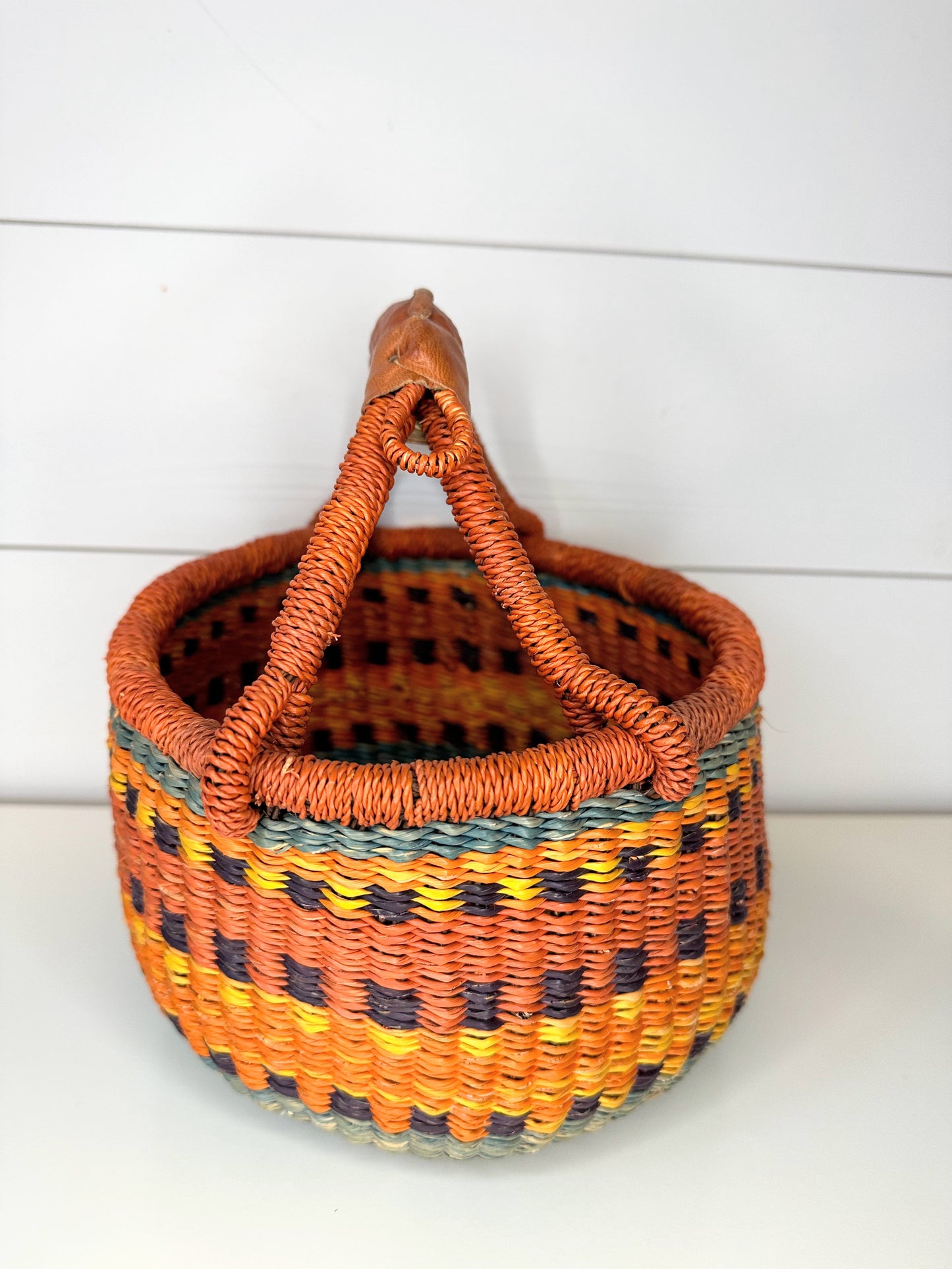Extra Small Bolga Round Basket | Easter Basket