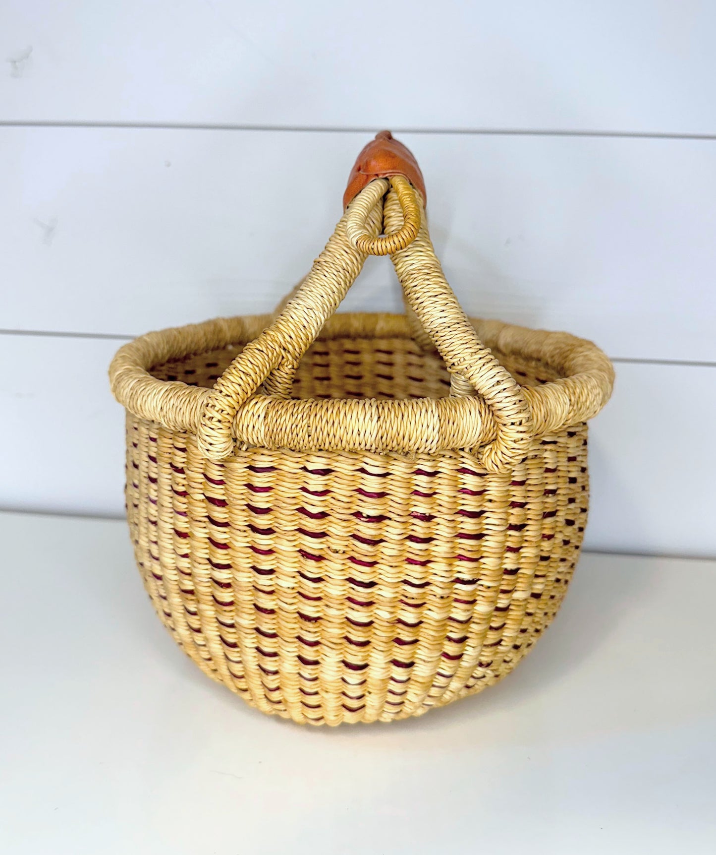 Extra Small Bolga Round Basket