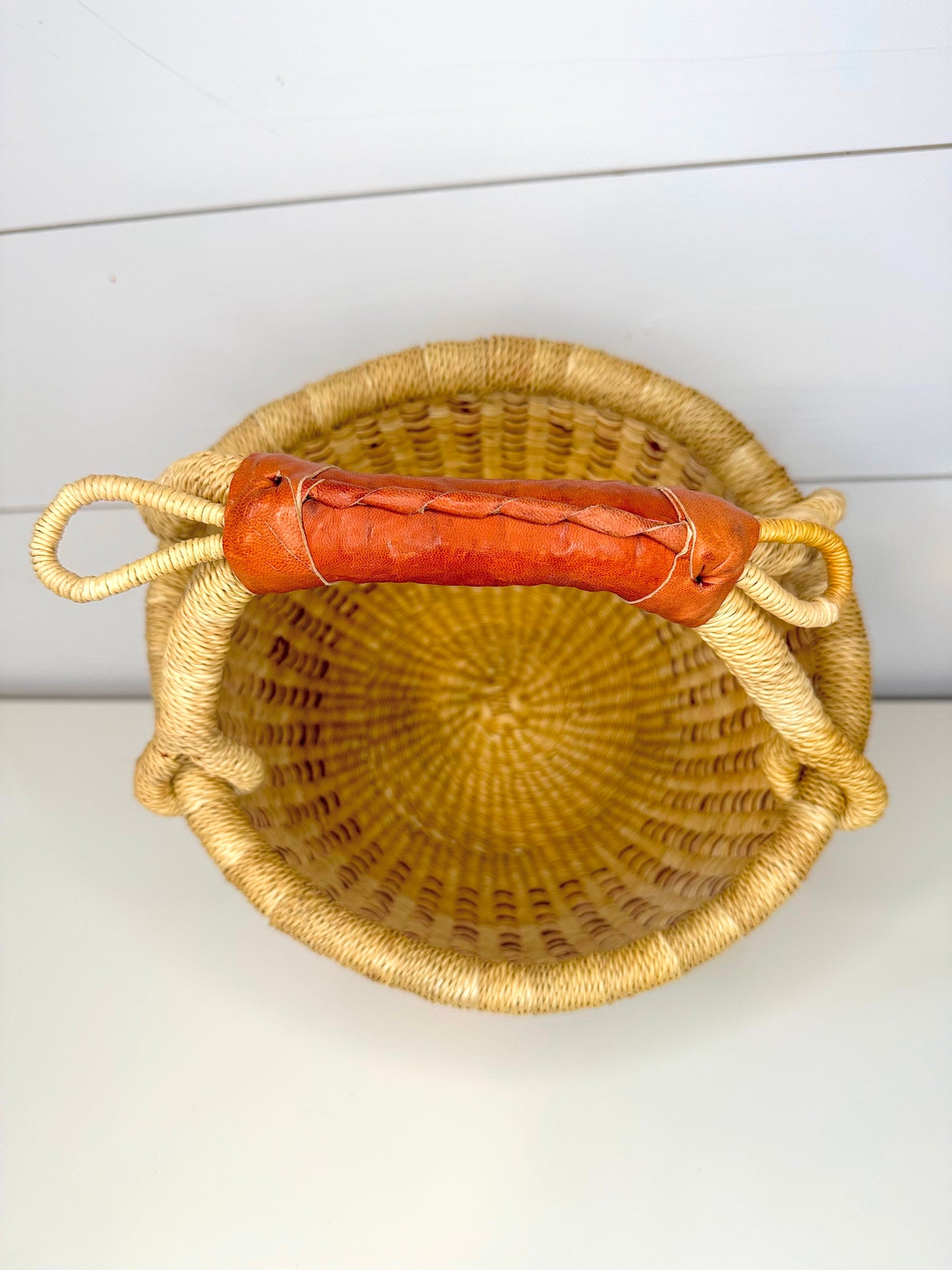 Extra Small Bolga Round Basket