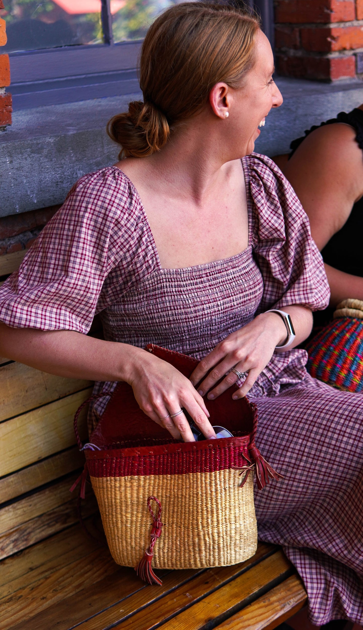 LESS THAN PERFECT: Bolga Triangle Purse