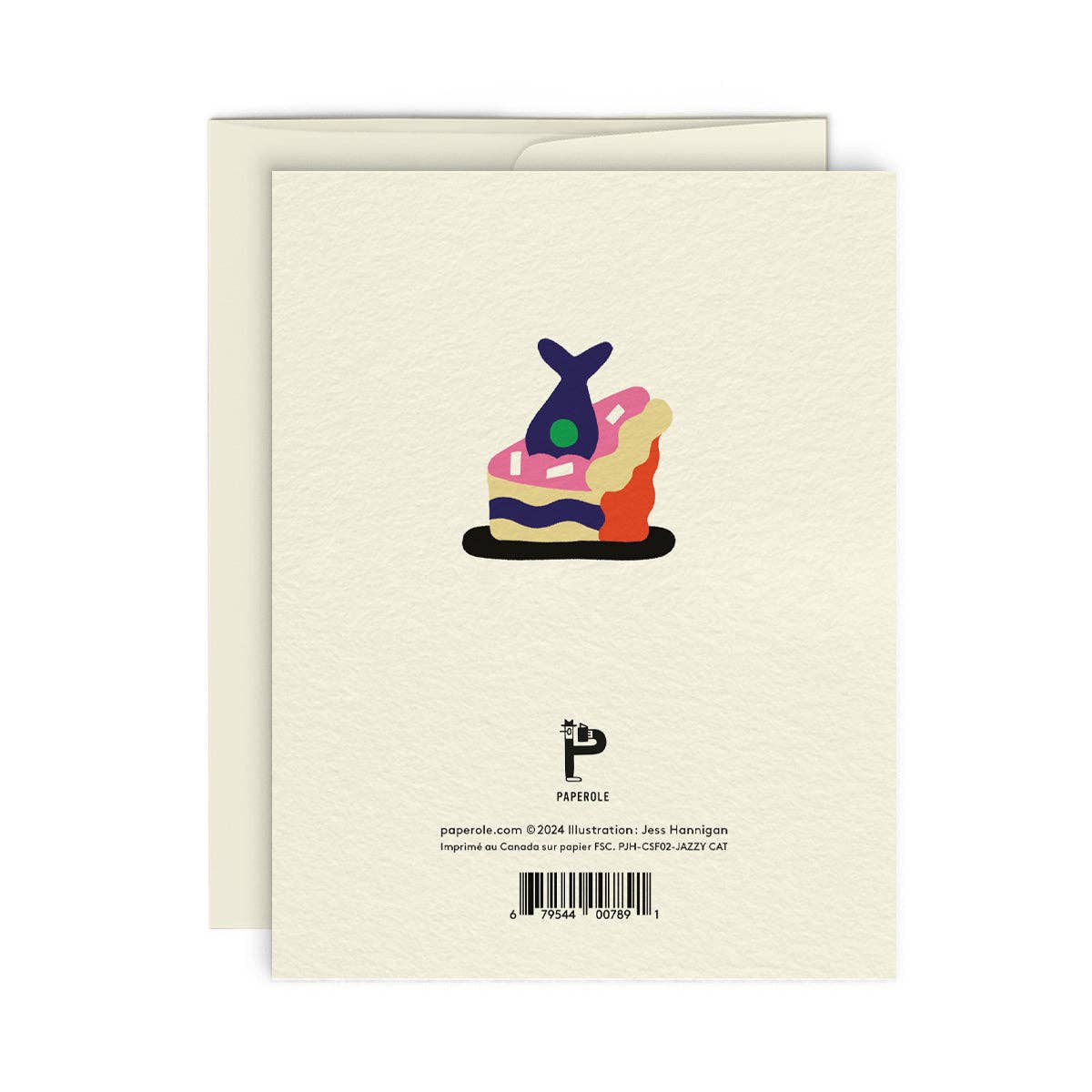 Paperole | JAZZY CAT Greeting card