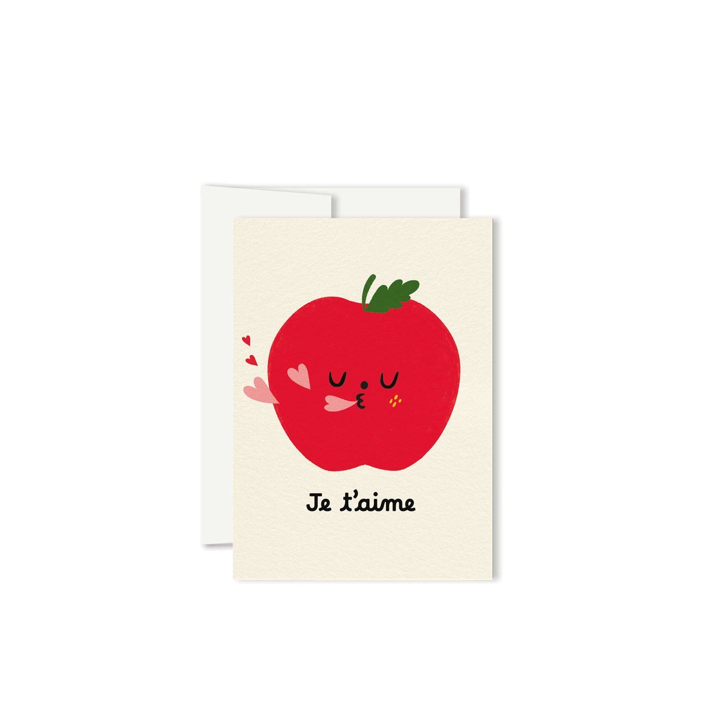 Paperole | POMME D’AMOUR Miniature Greeting Card
