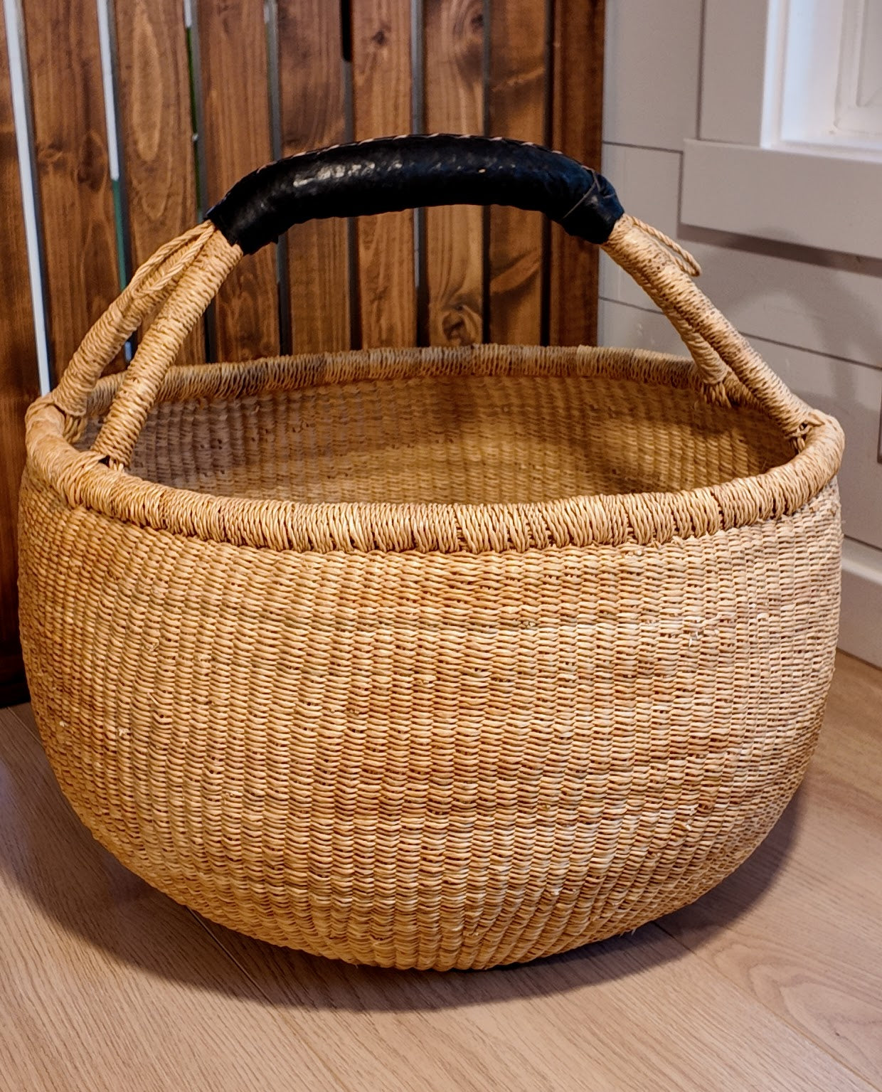 Extra Large Bolga Round Basket