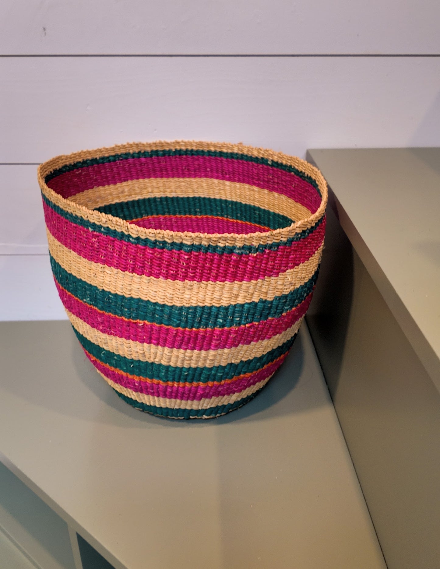 LESS THAN PERFECT SALE: Bolga Planter Basket