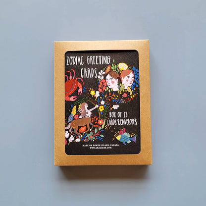 Zodiac Greeting Card Set
