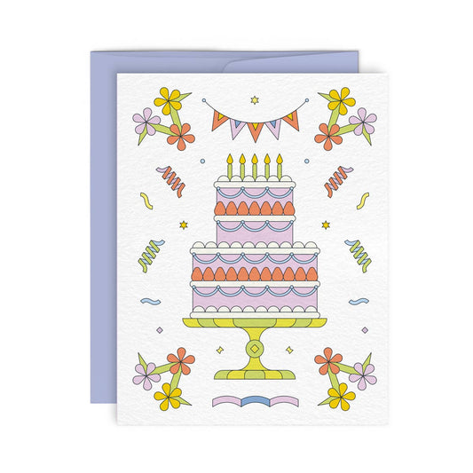 JOUR DE FÊTE (Celebration day) — Greeting card