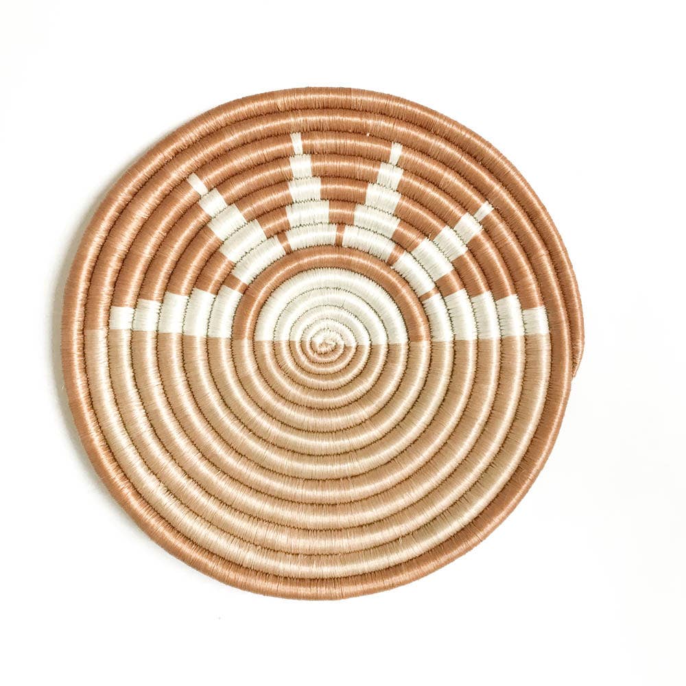 Soft Tones Handwoven Trivets (5 Patterns)