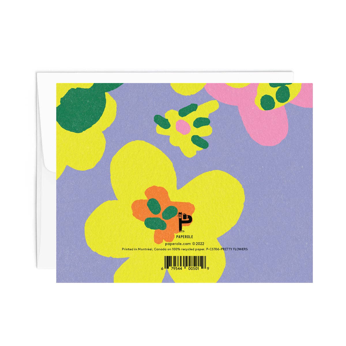 PRETTY FLOWERS — Greeting Card