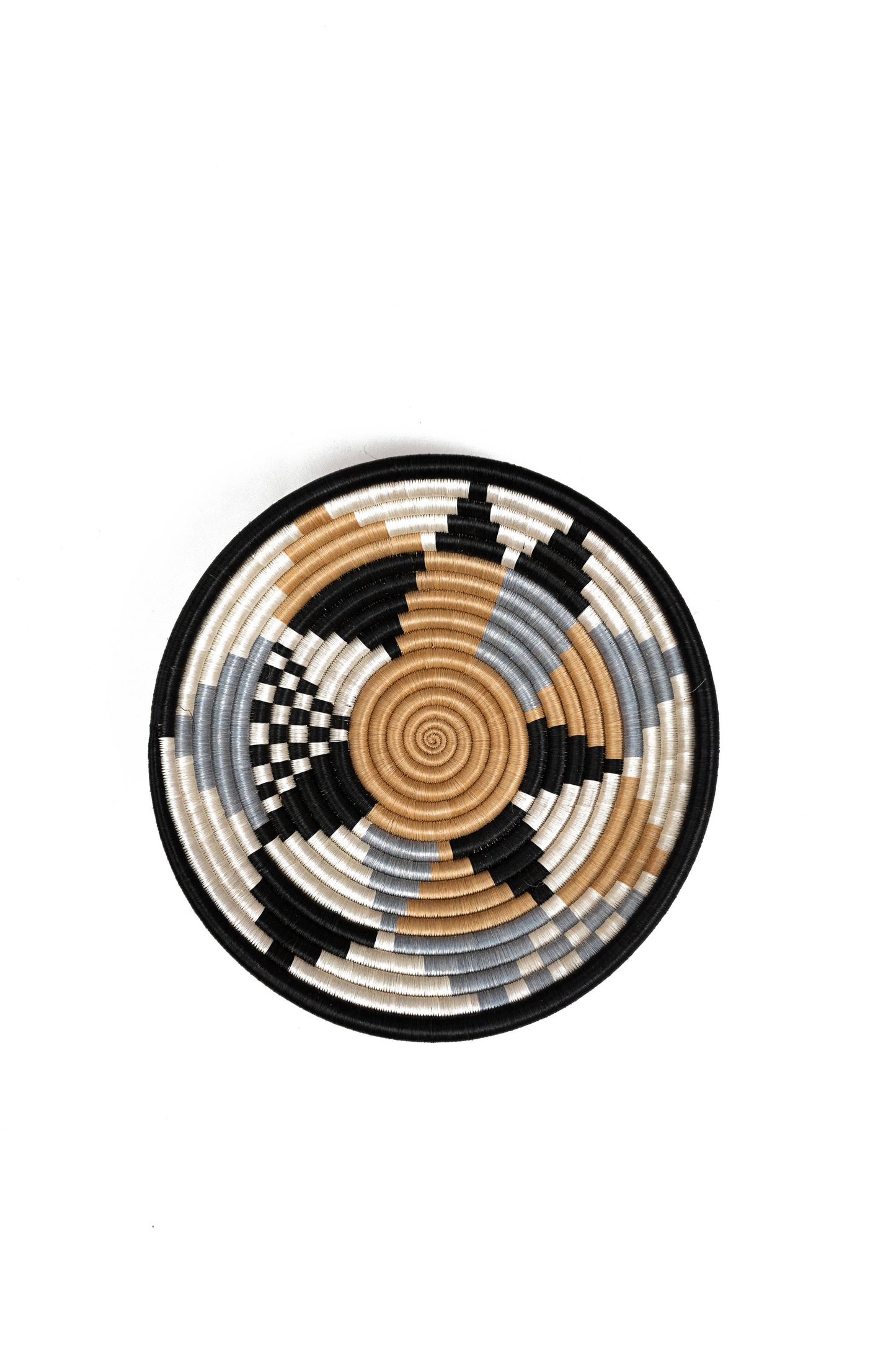 Diversiform Grey Handwoven Bowl (White, Tea, Grey) 3 Sizes