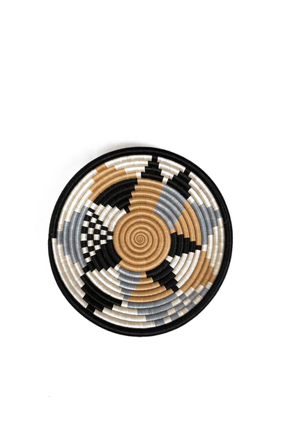 Diversiform Grey Handwoven Bowl (White, Tea, Grey) 3 Sizes