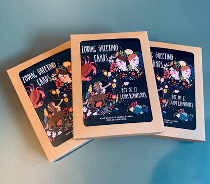 Zodiac Greeting Card Set