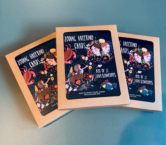 Zodiac Greeting Card Set