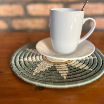 Soft Tones Handwoven Trivets (5 Patterns)