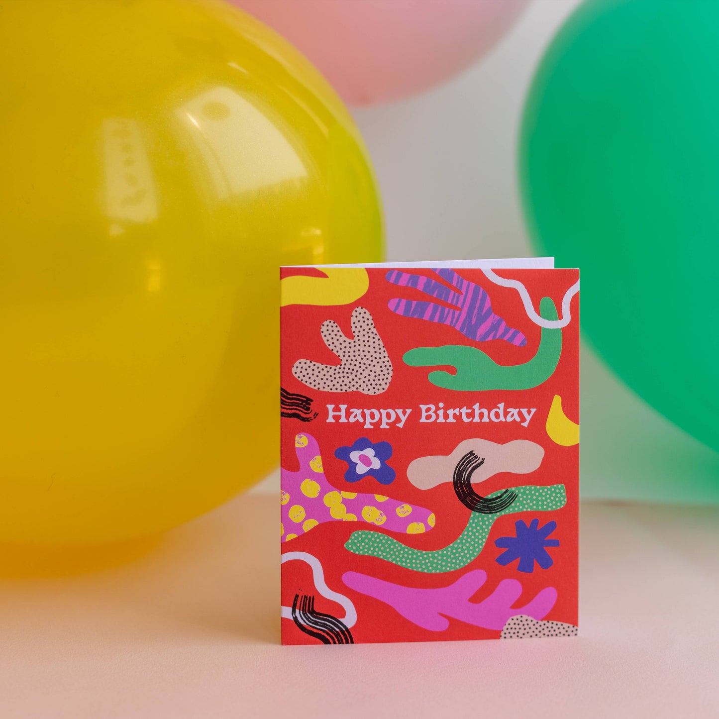 SHAPES — Birthday Card