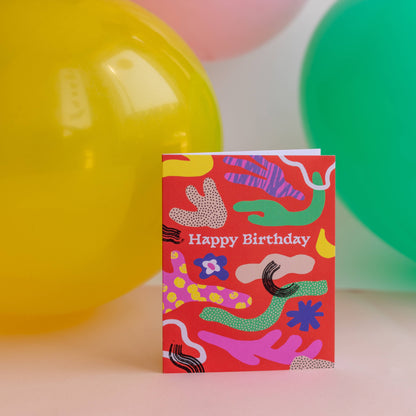 SHAPES — Birthday Card