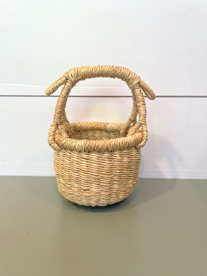 Mini Mini Round Bolga Basket