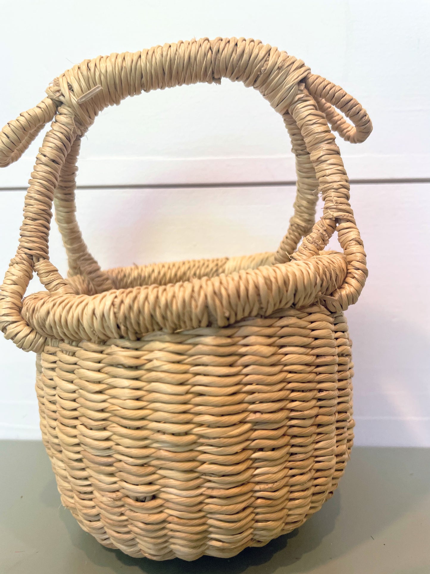 Mini Mini Round Bolga Basket