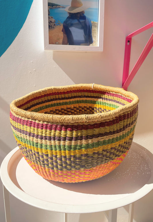 Bolga Bowl Basket