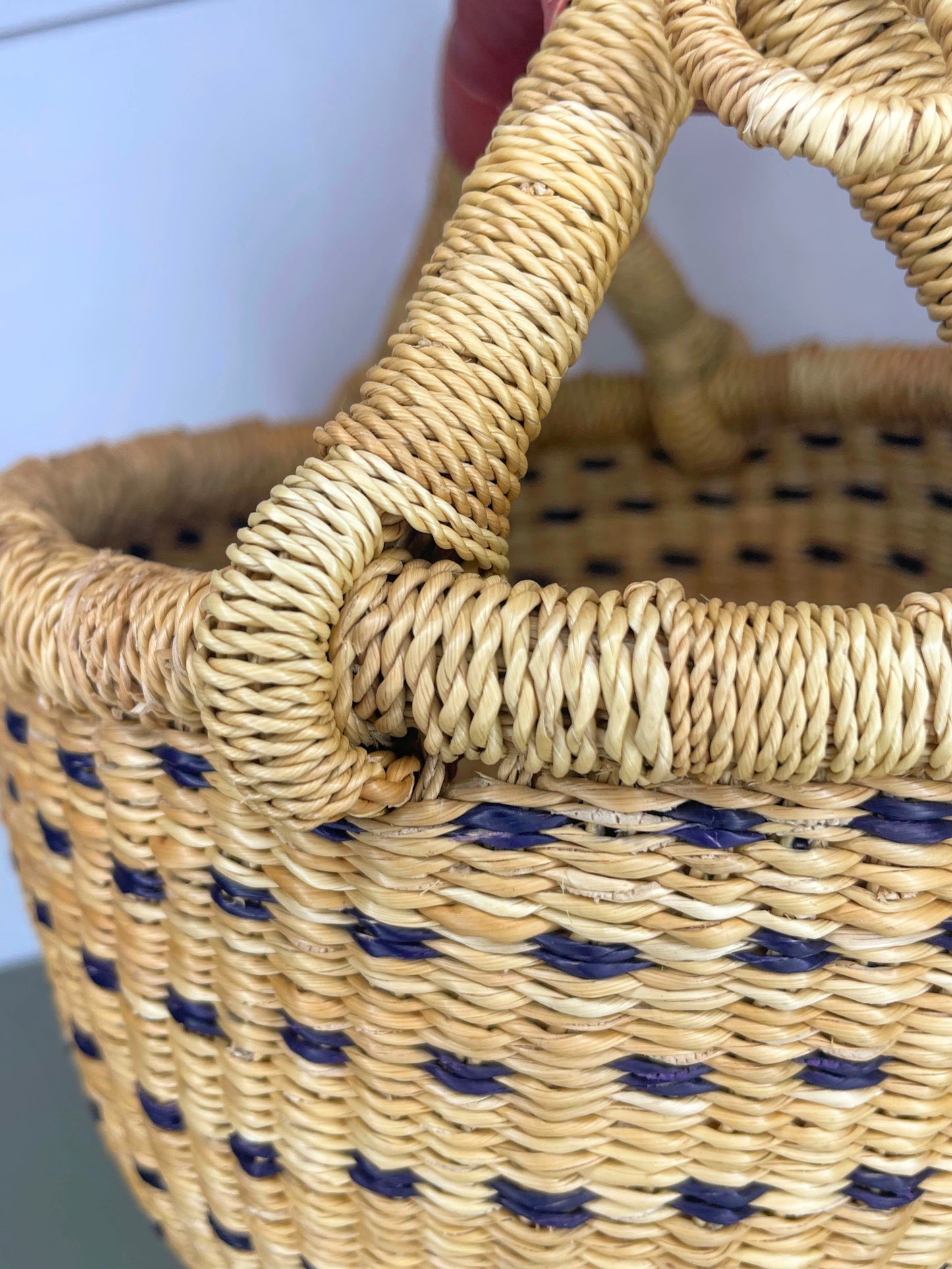 Extra Small Bolga Market Basket | Maude Basket