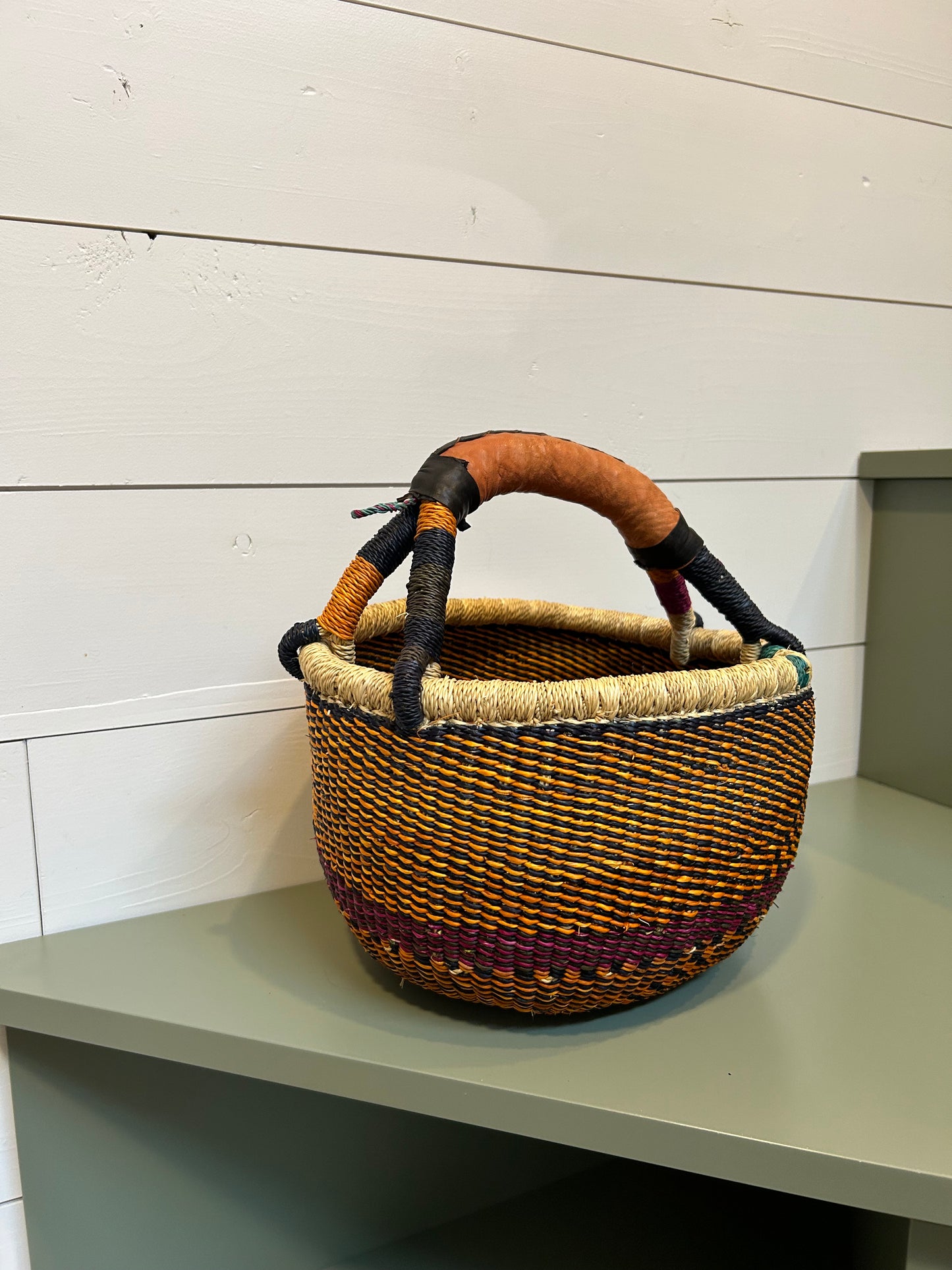 Extra Small Bolga Market Basket | Maude Basket