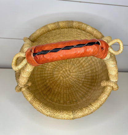 Extra Small Bolga Round Basket