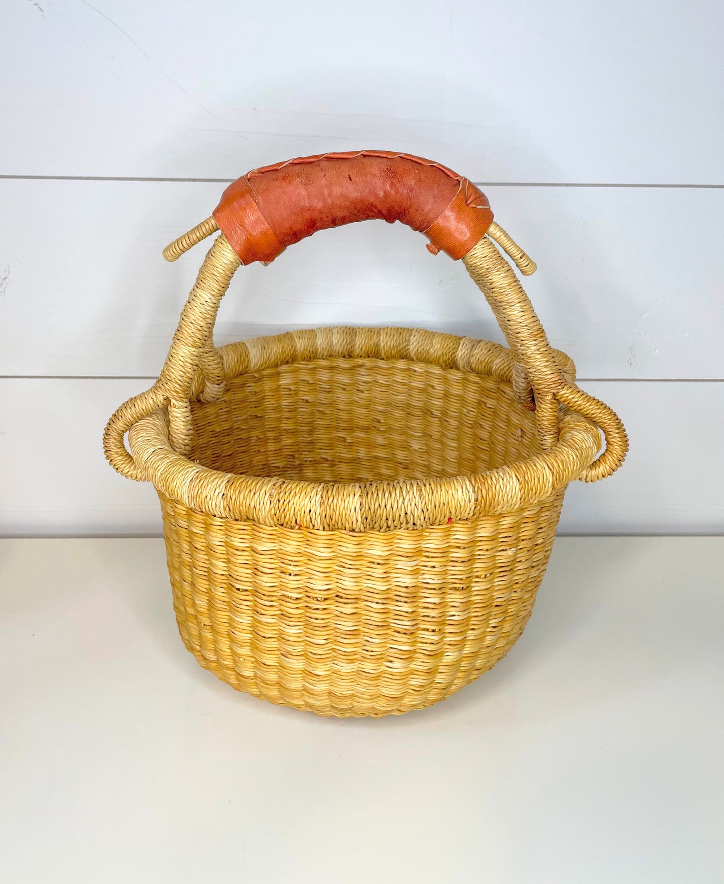 Extra Small Bolga Round Basket